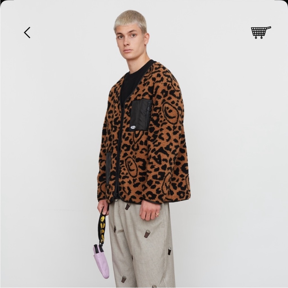 Lazy Oaf. L. Leopard Fleece | XL | Unisex